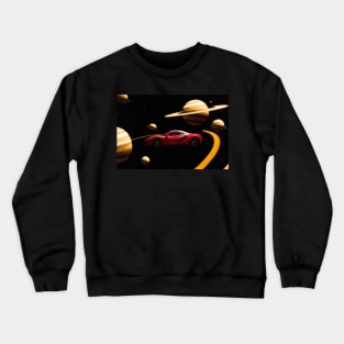 Ferrari 488 in Saturn Crewneck Sweatshirt